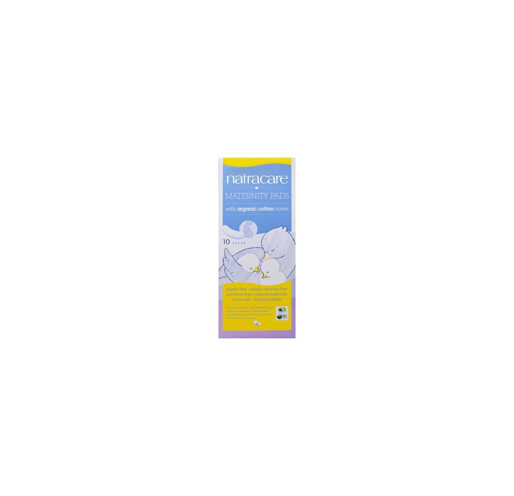 NATRACARE serviettes maternité 10 pce