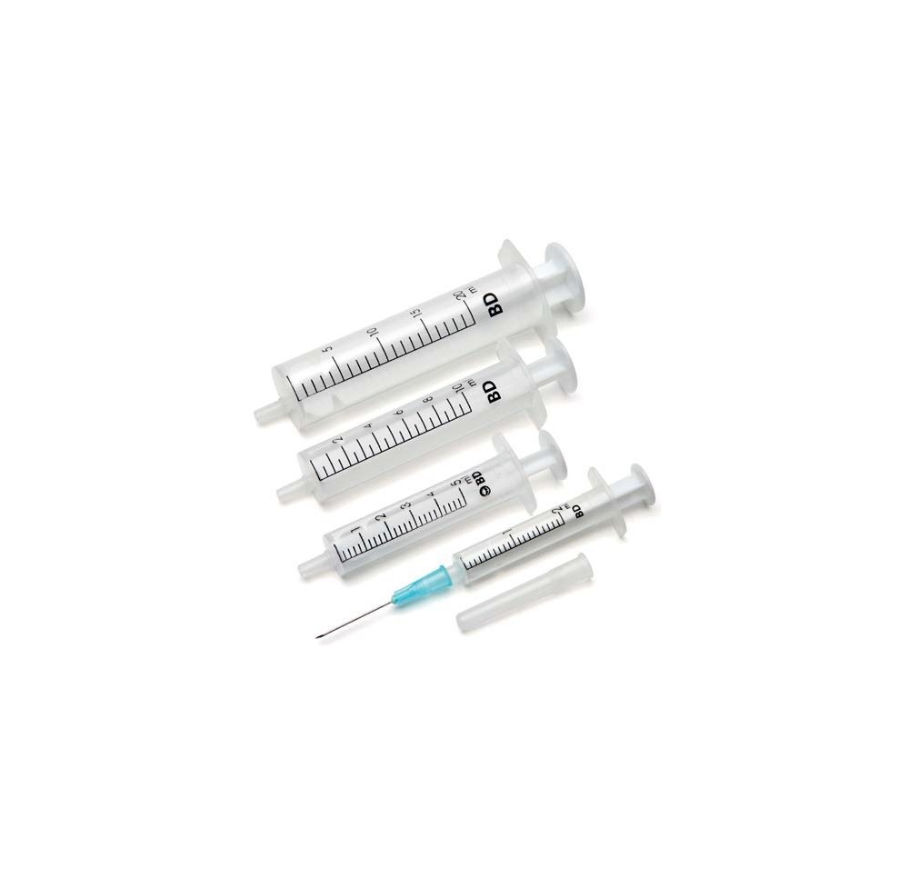 BD Discardit II seringue 5ml 2pce L excent 100 pce