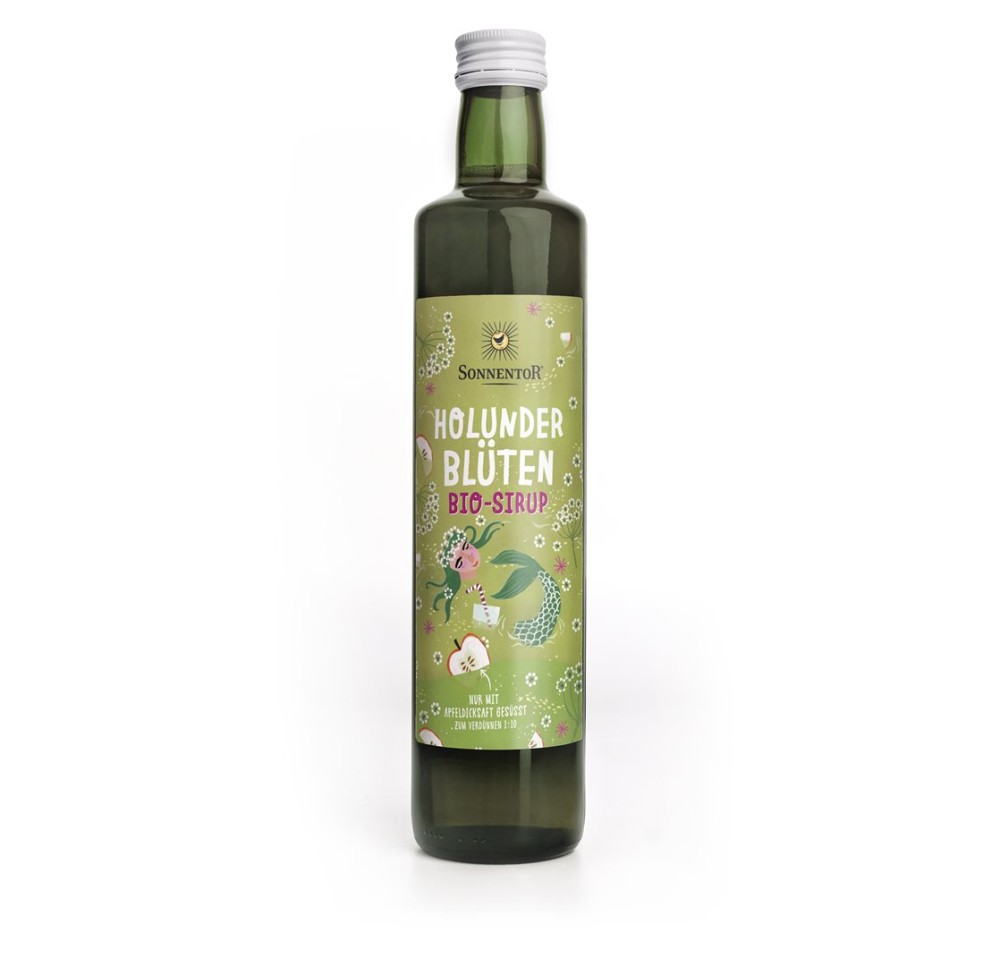 SONNENTOR sirop fleurs de sureau BIO 500 ml