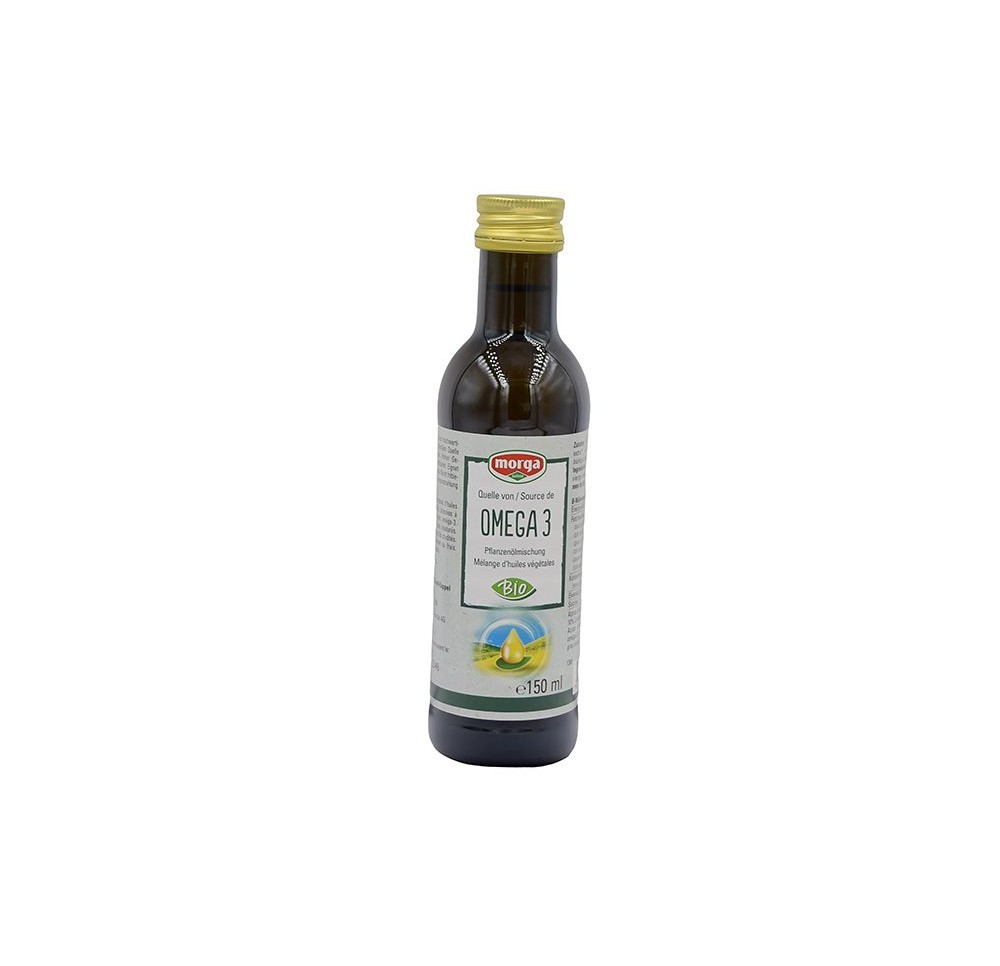 MORGA oméga 3+6 pressé froid bio fl 1.5 dl