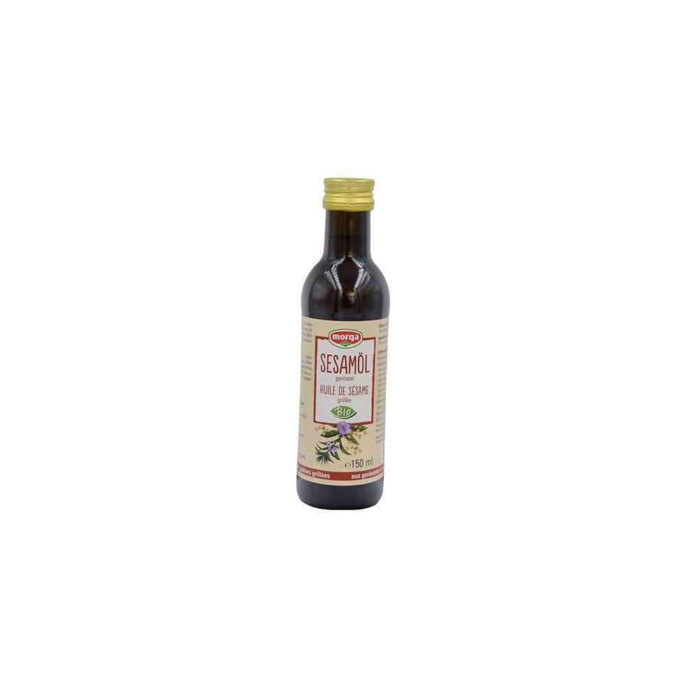 MORGA huile sésame pressée froid bio fl 1.5 dl