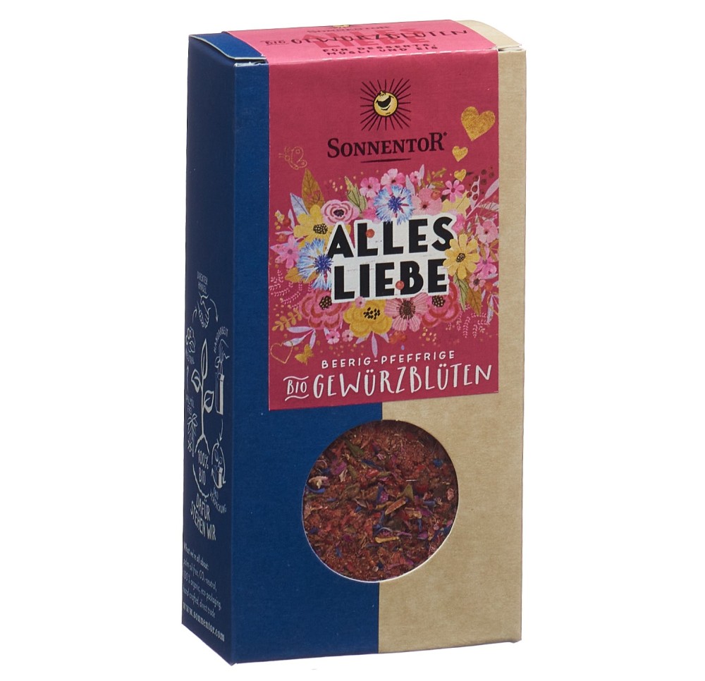 SONNENTOR Alles Liebe Gewürz Blü Mischung BIO 40 g