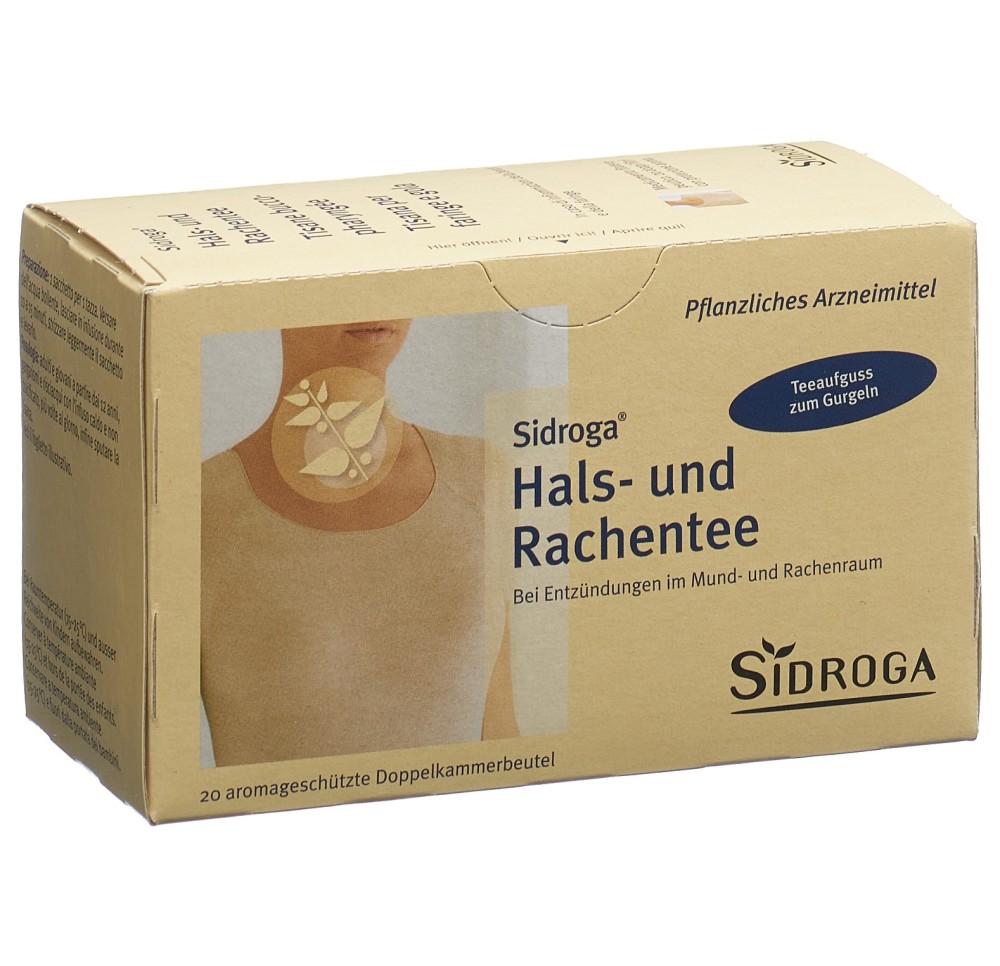 SIDROGA tisane bucco-pharyngée 20 sach 2.5 g