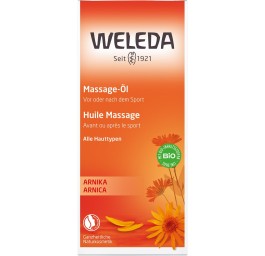 WELEDA huile massage arnica fl verre 200 ml