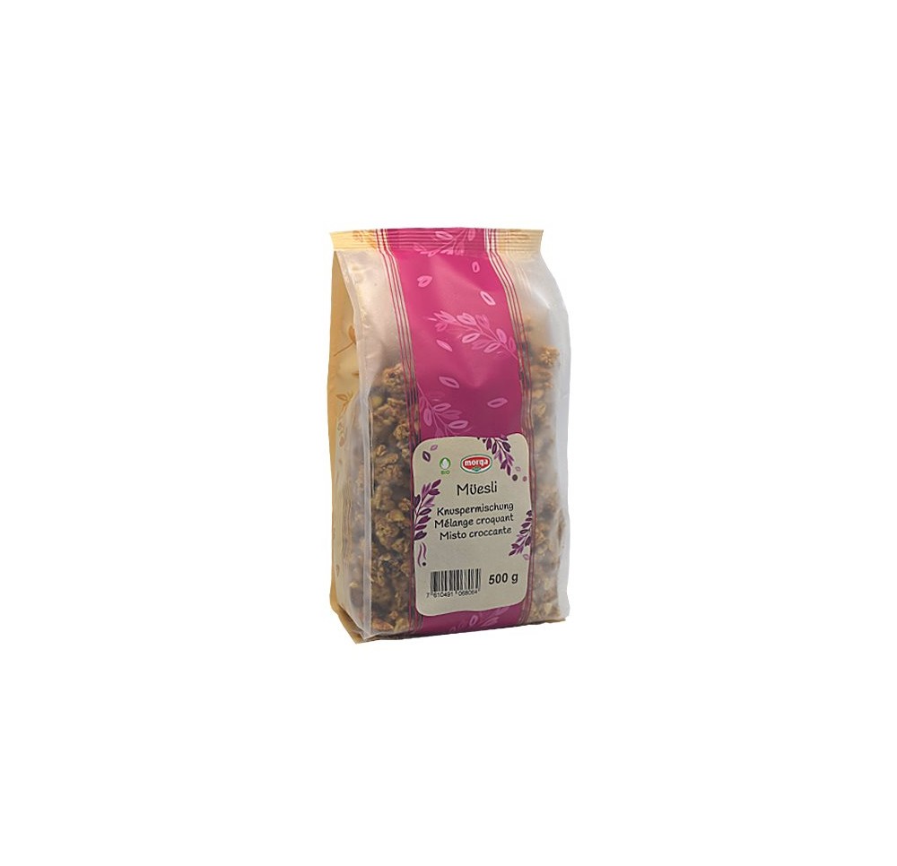 MORGA müesli mélange croquant bio sach 500 g