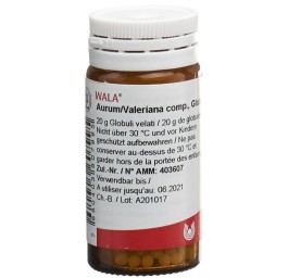 WALA aurum/valeriana comp glob fl 20 g