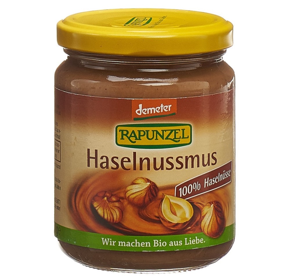 RAPUNZEL purée noisettes verre 250 g