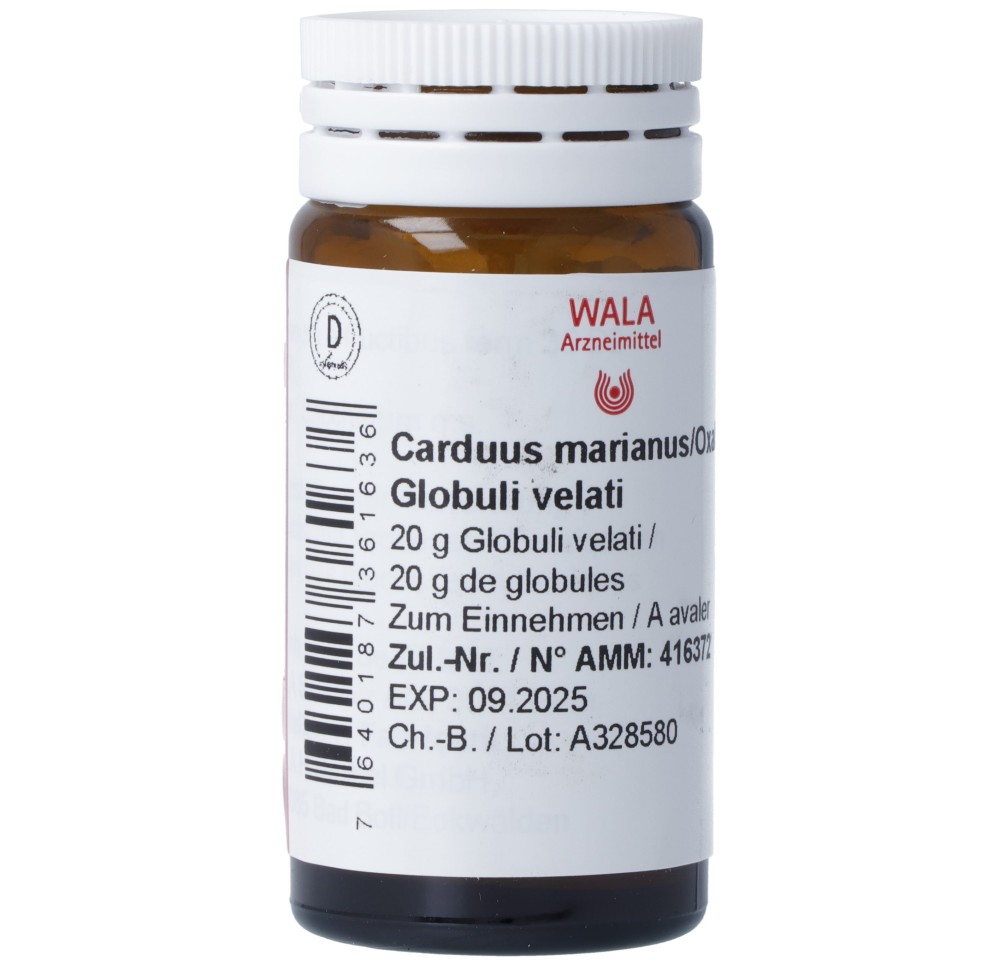 WALA carduus marianus/oxalis glob fl 20 g