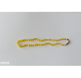 AMBERSTYLE ambre 32cm blanc ferm crochet