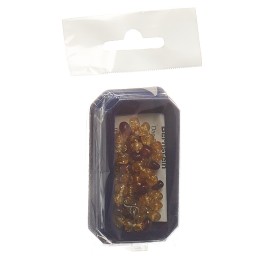 AMBERSTYLE ambre 32cm jaune cognac ferm crochet