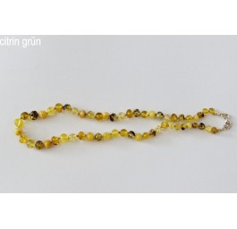 AMBERSTYLE ambre 32cm jaune vert ferm crochet