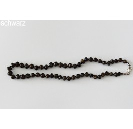 AMBERSTYLE ambre 32cm noir ferm crochet
