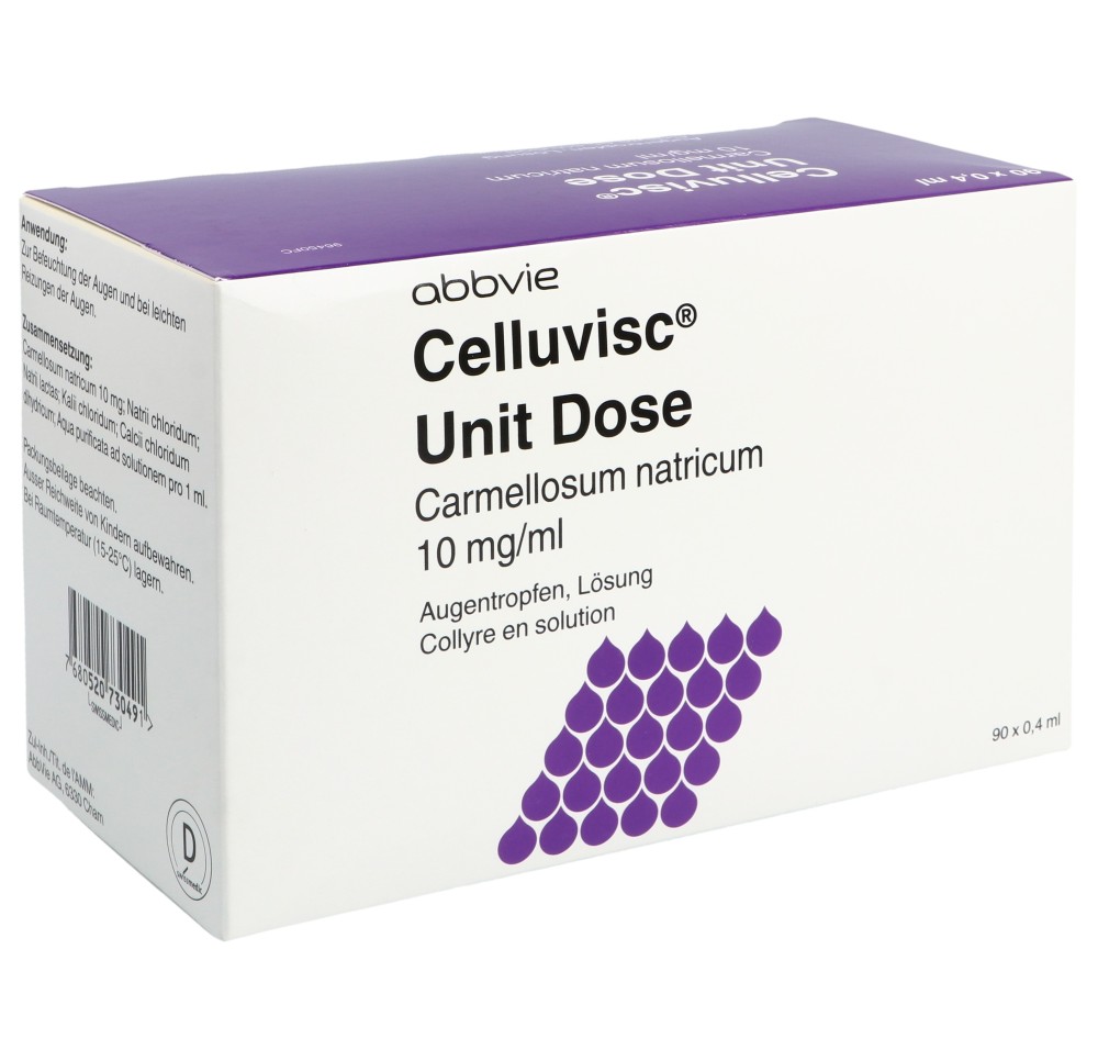 CELLUVISC unit dose gtt opht 90 x 0.4 ml