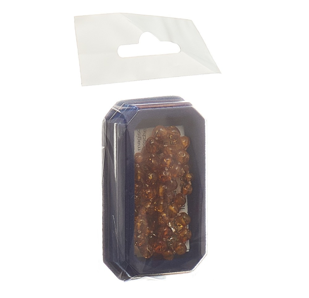 AMBERSTYLE ambre 32cm cognac clair ferm magn