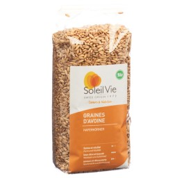 SOLEIL VIE graines d'avoine bio 500 g