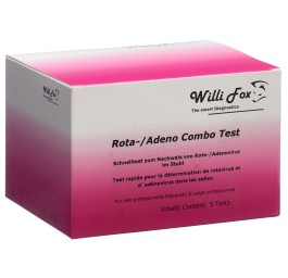 WILLI FOX Rota-Adenovirus Combo test 5 pce