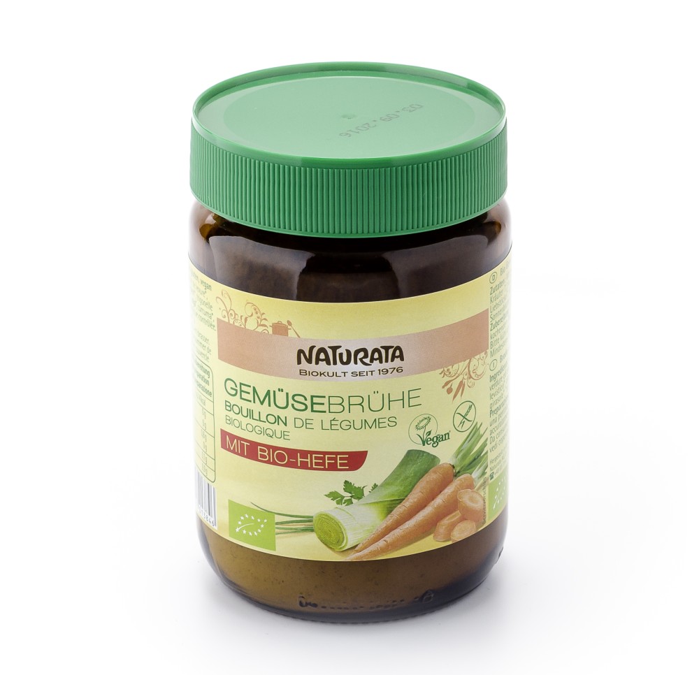 NATURATA bouillon de légumes avec levure bio 200 g