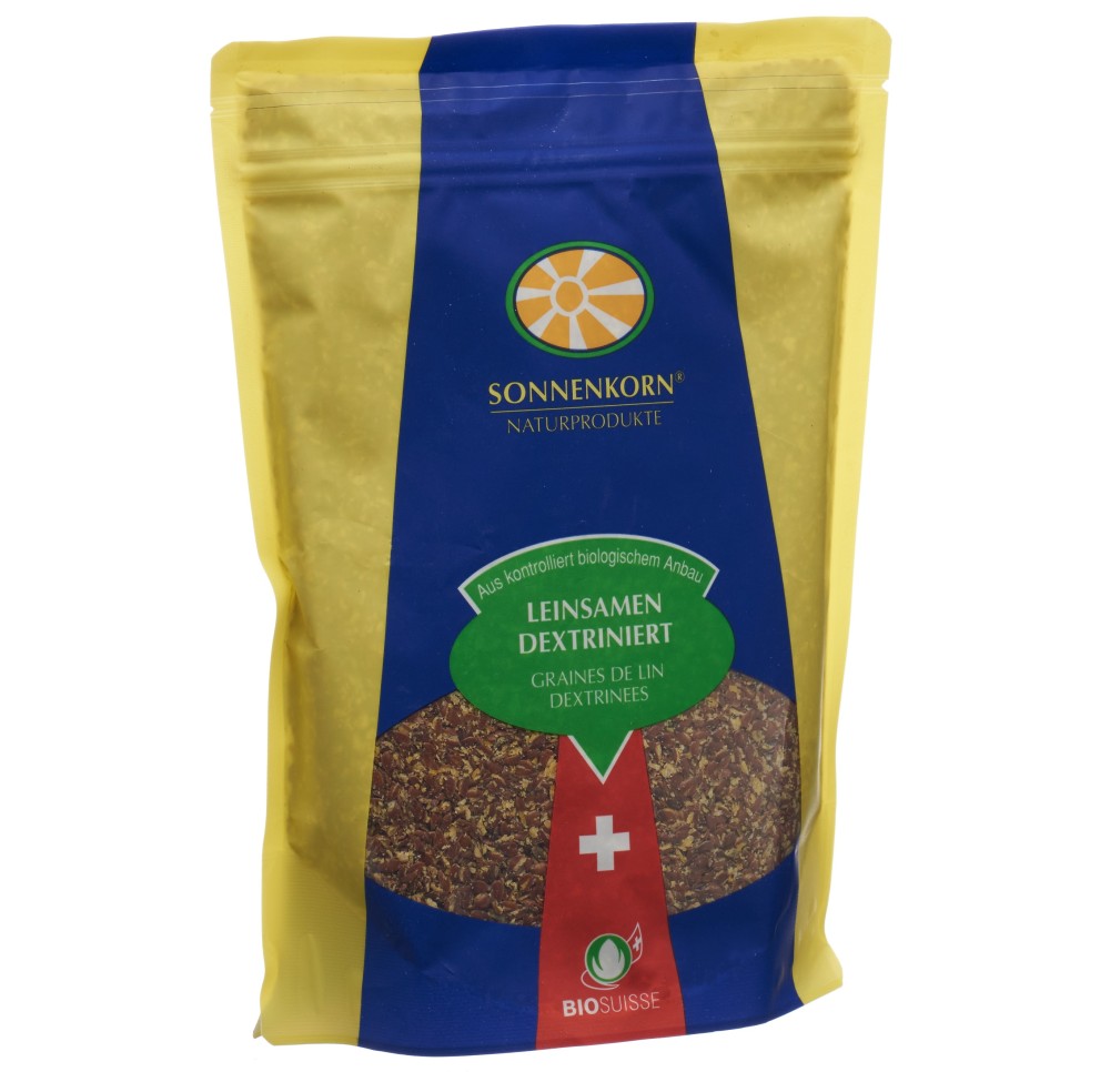 SONNENKORN graines lin dextr bio bourgeon 400 g