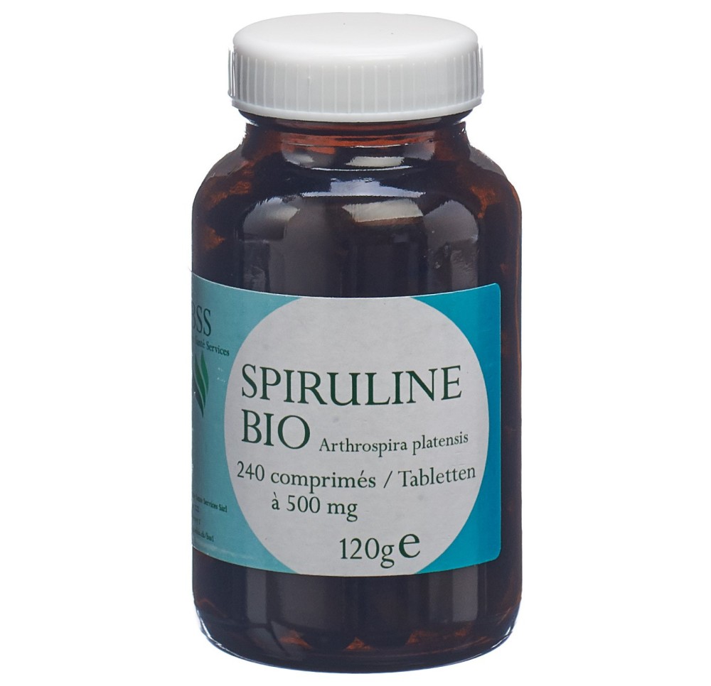 SPIRULINE comprimés 500 mg bio 240 pce