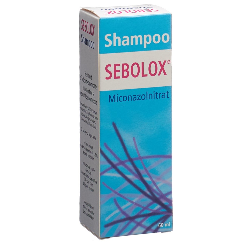 SEBOLOX shampooing sol fl 60 ml