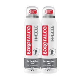 BOROTALCO Deo Invisible spray 2 x 150 ml