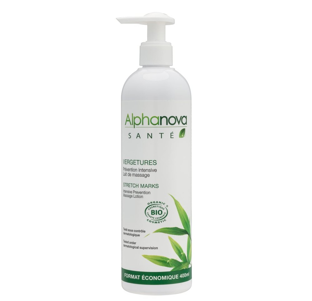 ALPHANOVA SANTÉ prévention vergetures bio 400 ml
