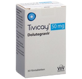 TIVICAY cpr pell 50 mg bte 30 pce