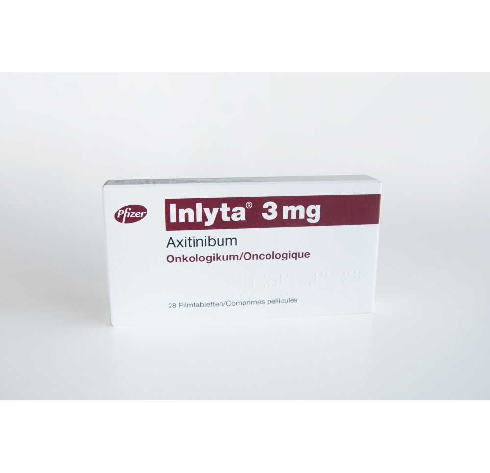 INLYTA cpr pell 3 mg 28 pce