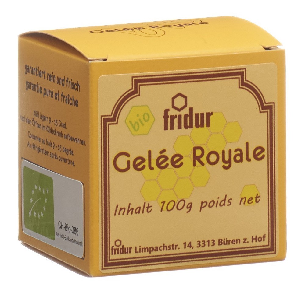FRIDUR Bio-Gelée-Royale verre 100 g