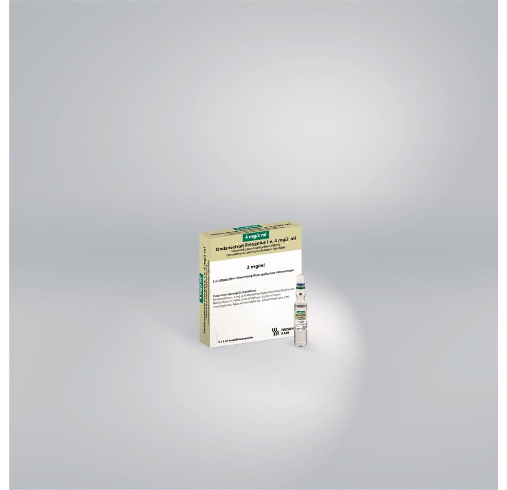 ONDANSETRON Fresenius i.v. 4 mg/2ml amp 5 pce