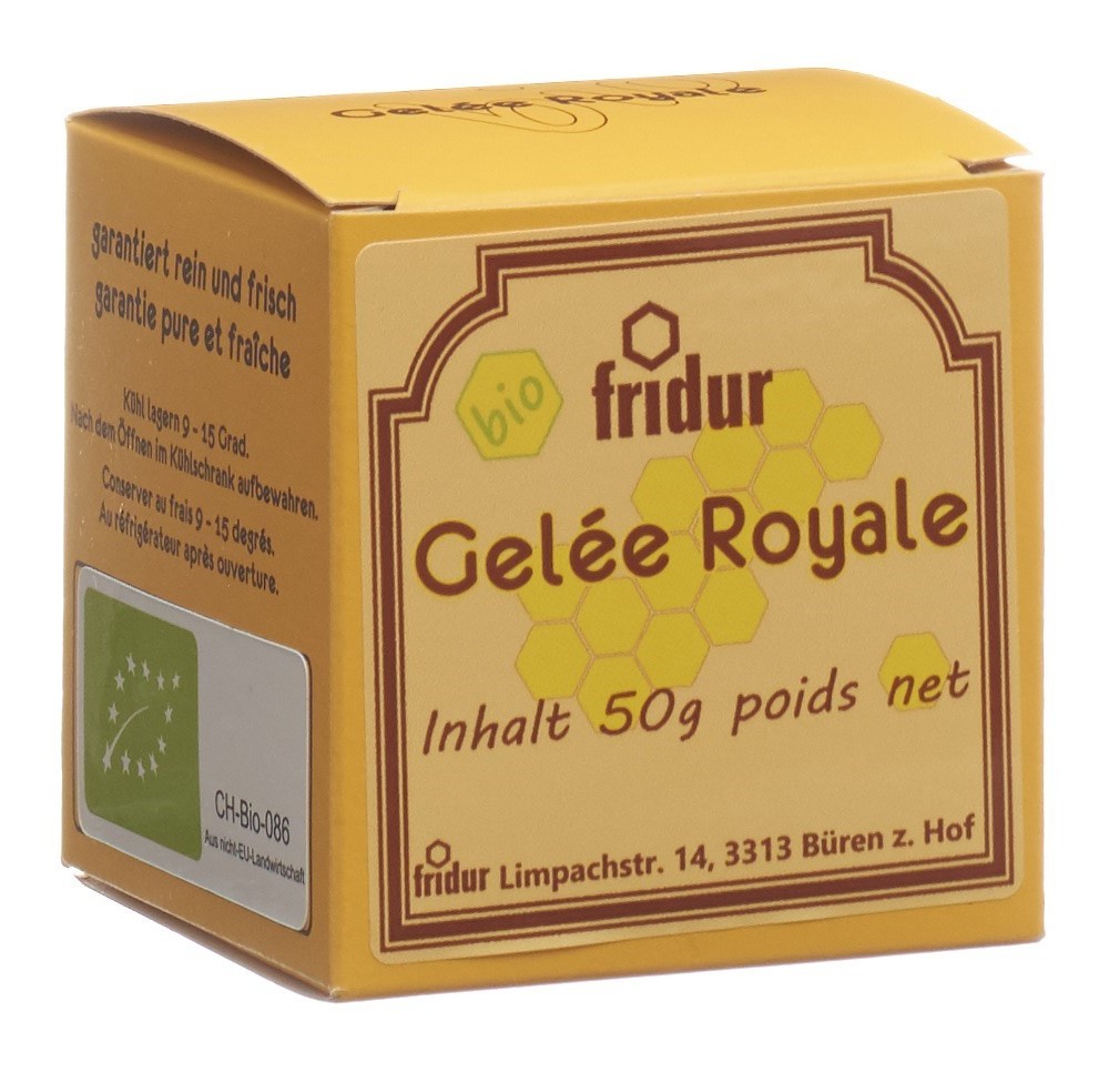 FRIDUR Bio-Gelée-Royale verre 50 g