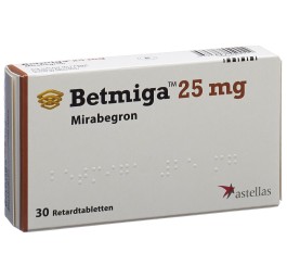BETMIGA cpr ret 25 mg 30 pce