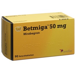 BETMIGA cpr ret 50 mg 90 pce