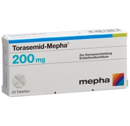 TORASEMID Mepha cpr 200 mg 20 pce