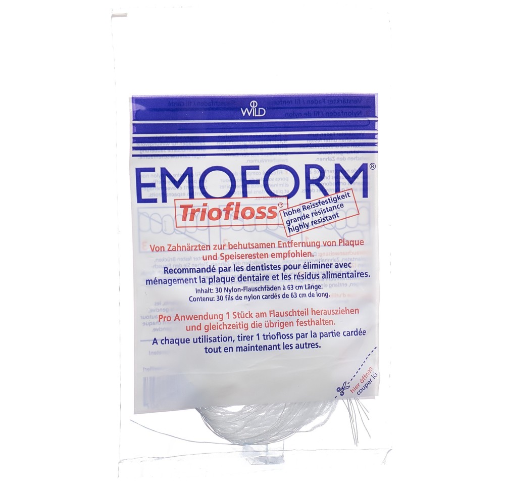 EMOFORM Triofloss sach 30 pce