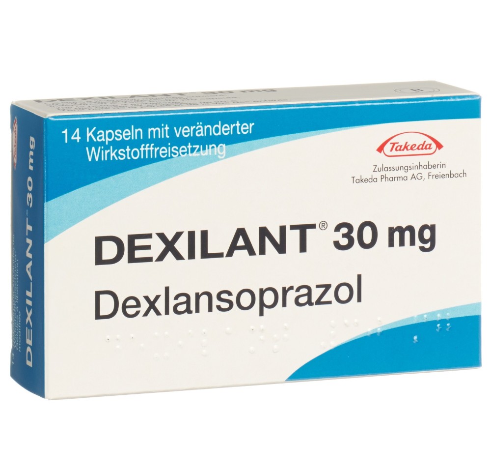 DEXILANT caps ret 30 mg 14 pce