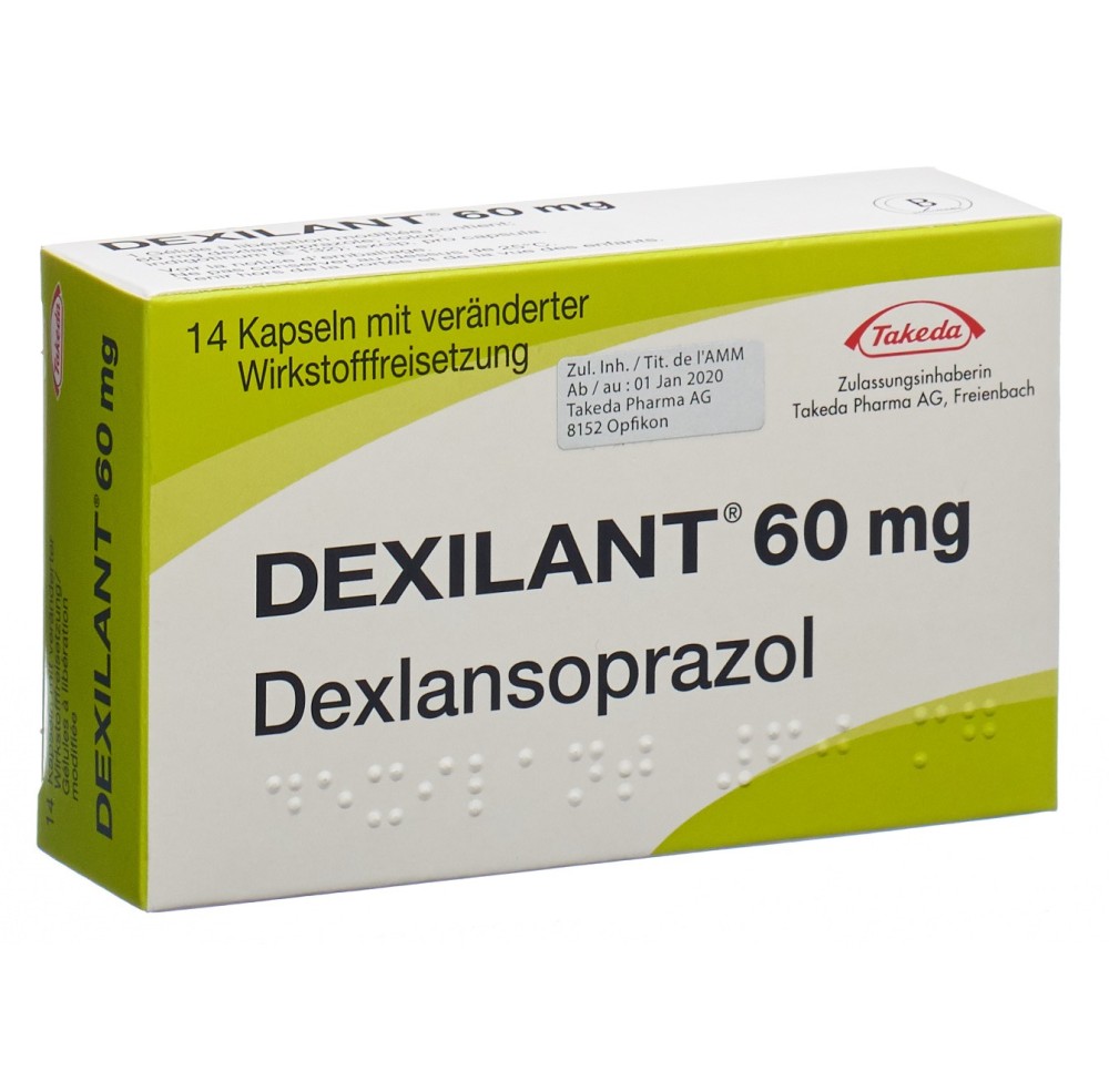 DEXILANT caps ret 60 mg 14 pce