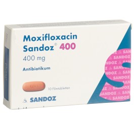 MOXIFLOXACINE Sandoz 400 mg 10 pce
