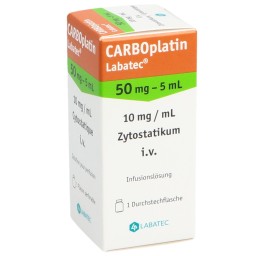 CARBOPLATIN Labatec 50 mg/5ml flac 5 ml
