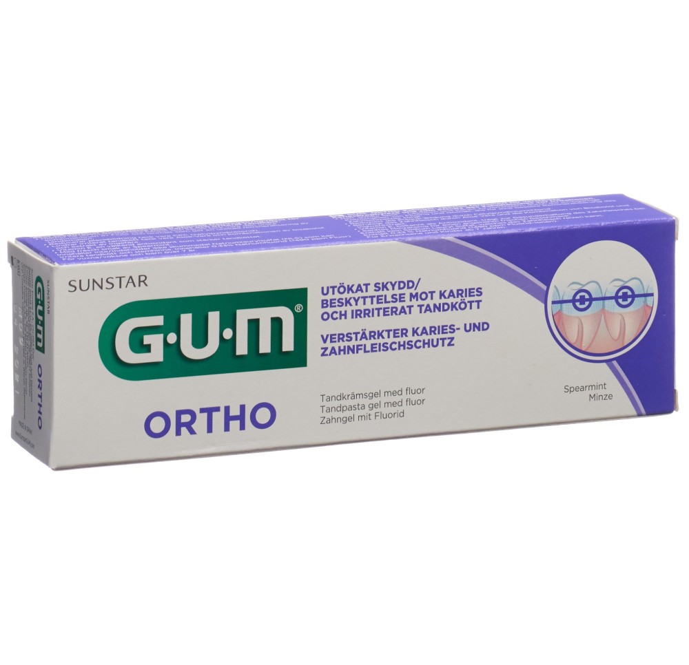 GUM Ortho dentifrice 75 ml