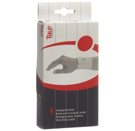 TALE bandage poignet velcro 7.5cm blanc