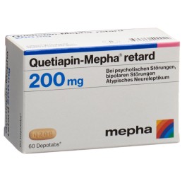 QUETIAPIN Mepha retard depotabs 200 mg 60 pce