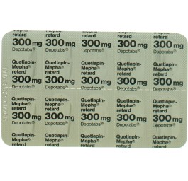 QUETIAPIN Mepha retard cpr ret 300 mg 100 pce