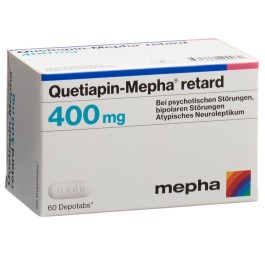 QUETIAPIN Mepha retard depotabs 400 mg 60 pce