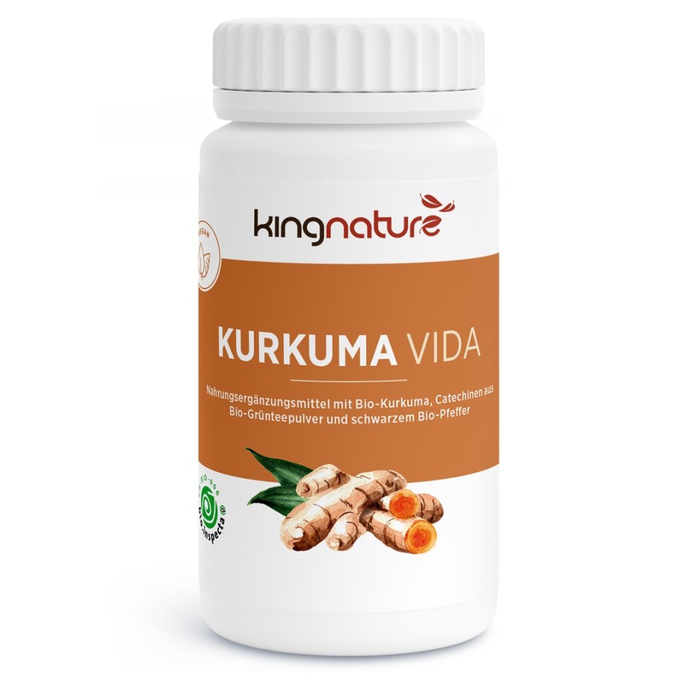 KINGNATURE Kurkuma Vida (Bio) caps 72 pce