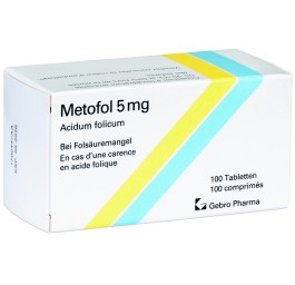METOFOL cpr 5 mg 100 pce
