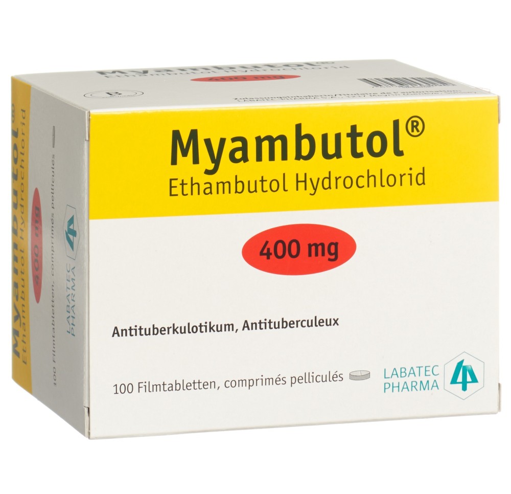 MYAMBUTOL cpr pell 400 mg 100 pce