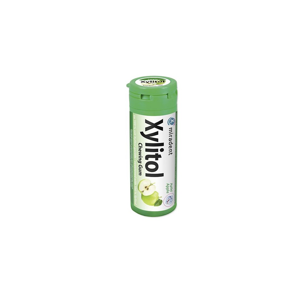 MIRADENT Xylitol Chewing Gum Kids pomme 30 pce