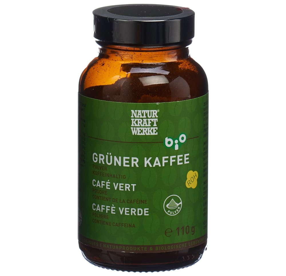 NATURKRAFTWERKE Café vert Poudre bio 110 g