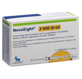 NOVOEIGHT subst sèche 2000 UI c solv flac